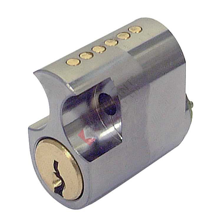 ASSA 6 Pin Internal Scandinavian Single Cylinder  - Satin Chrome