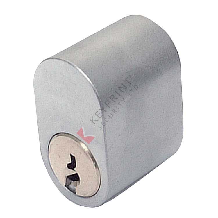 ASSA 5 Pin External Scandinavian Single Cylinder  - Satin Chrome