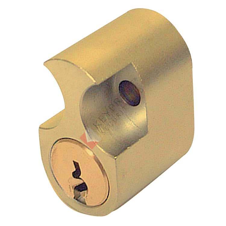 ASSA 5 Pin Internal Scandinavian Single Cylinder  - Polished Brass