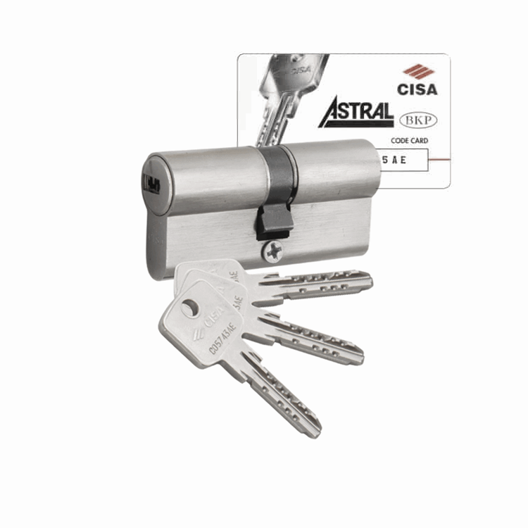 Cisa Astral Euro Double Cylinder ED70 (30/40) - 3 Keyed