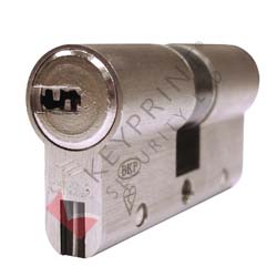 Cisa Astral S Anti-Snap ED80 (35/45) - 3 Keyed - Satin Chrome