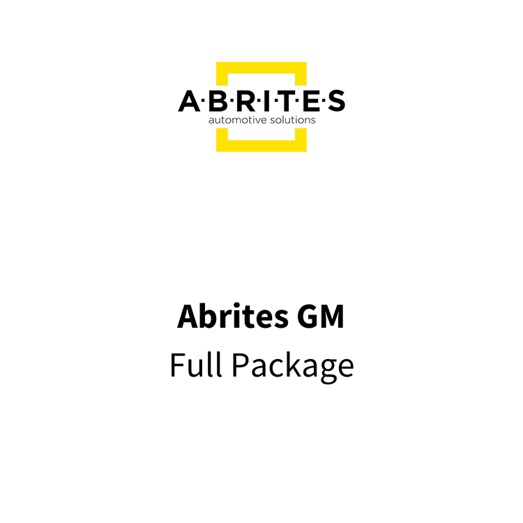 Abrites GM Full Package