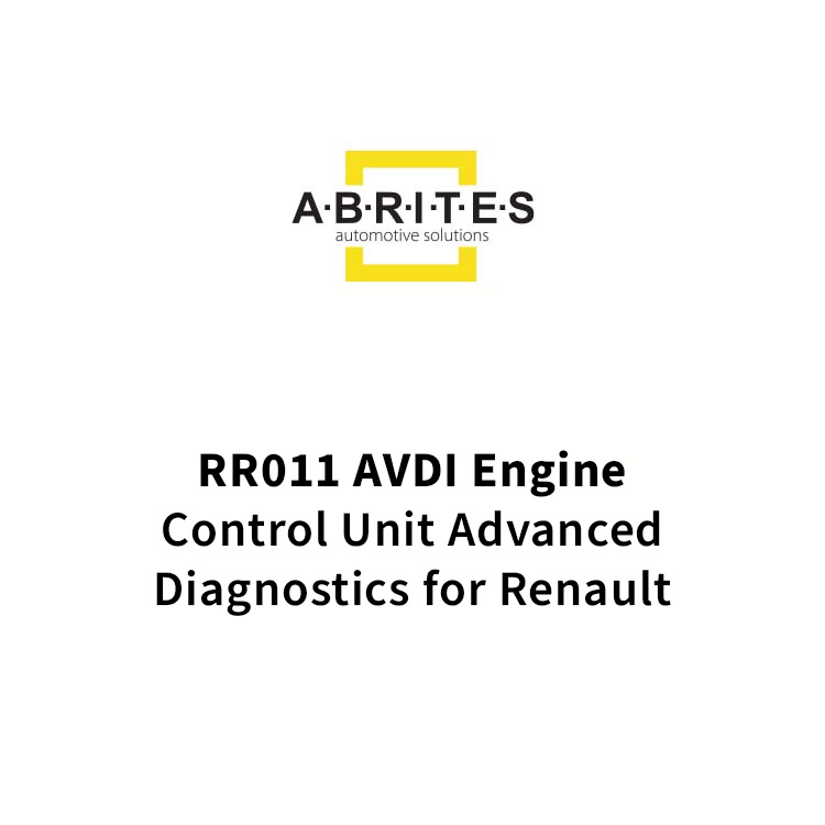 RR011 AVDI Engine Control Unit Advanced Diagnostics for Renault