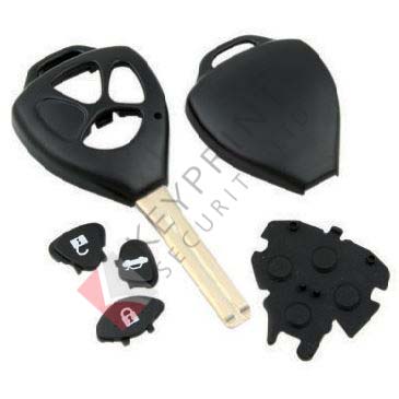 Silca TOY43ARS7 Empty Shell Remote Case