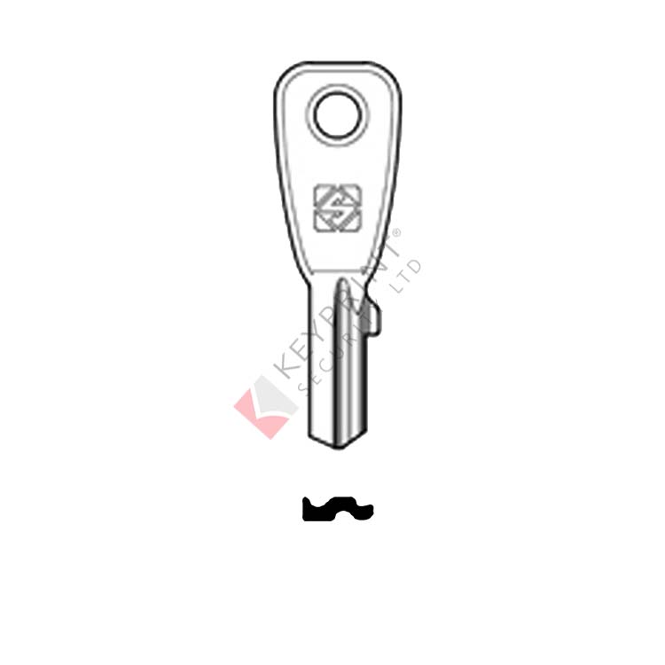 Silca ER4R ERA Window Lock Key Blank