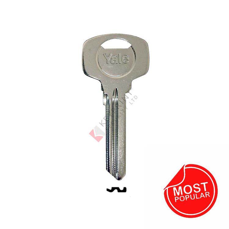 Genuine Yale YAX6 Patented 6-Pin Key Blank