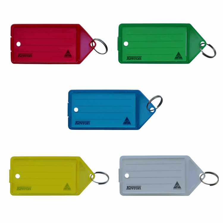 Kevron The Big Tags - Bag of 12 - Blue