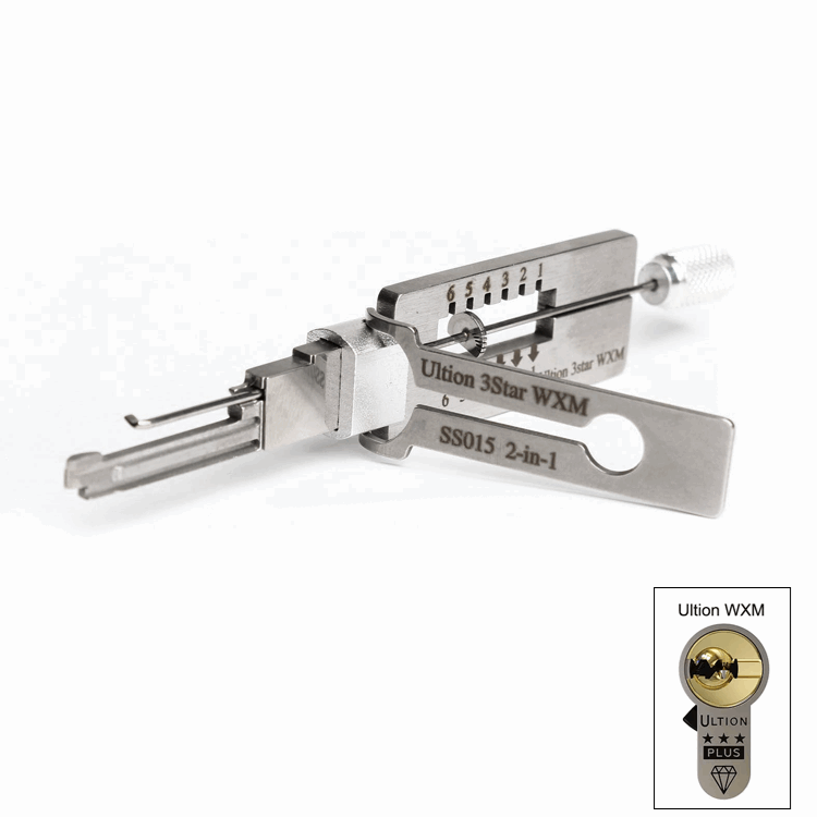 Lishi-Style Ultion WXM 2-in-1 Pick & Decoder