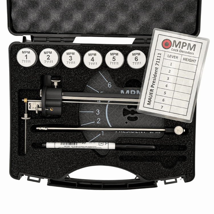 Mauer President 71111 Safe Decoder and make-up key set