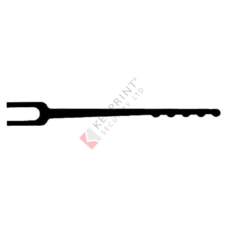 Spare Rake 5-Peak Tip Pick For Pick Guns