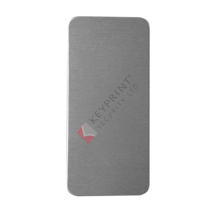 Souber Narrow Repair Plate (Stick-On) - Satin Silver Anodised