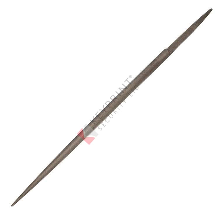 4'' (100mm) Tapered Round File - Rough Cut
