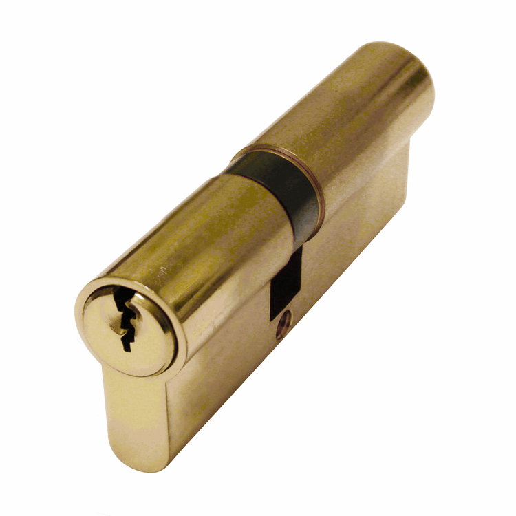 Esla NG 4 Euro Double 60mm (30/30) Cylinder - Polished Brass