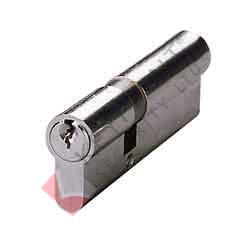 Esla NG Euro Double 85mm (35/50) Offset Cylinder - Satin Chrome
