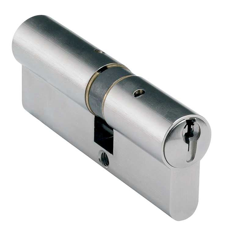 2000+ Premier XT Euro Double 70mm (30/40) Offset Cylinder - Polished Brass