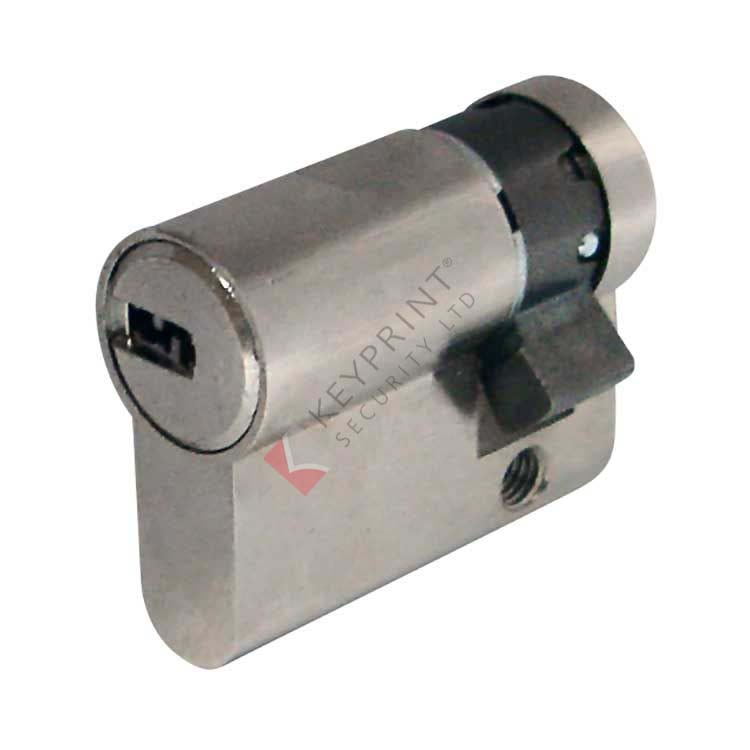 3000+ HS Euro Single 40mm Cylinder - Satin Chrome