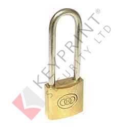 32mm Brass Long Shackle Padlock Boxed