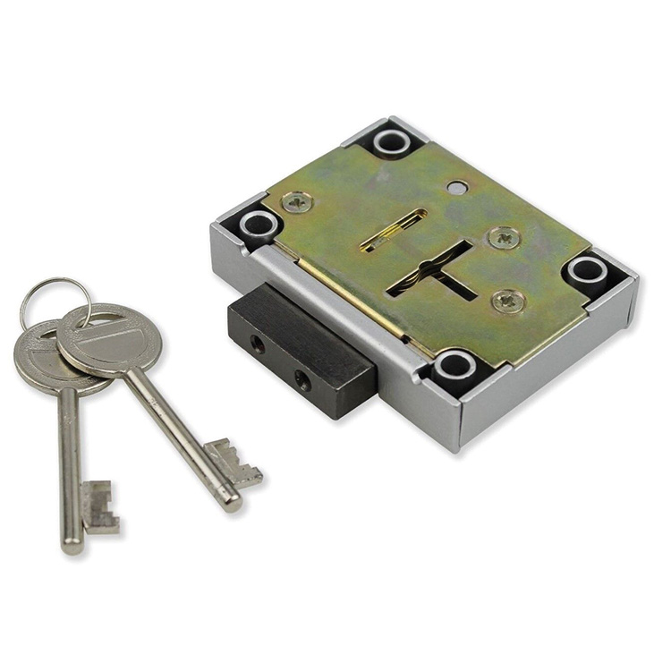 7 Lever Safe/Gun Cabinet/Post Office Lock - Without Key Retention