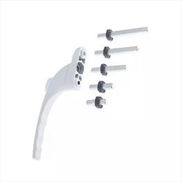 Smart Universal Spindle Window Lock Handle - White