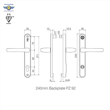 handle 240