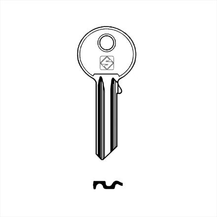 Silca YA1EB For Yale - Brass