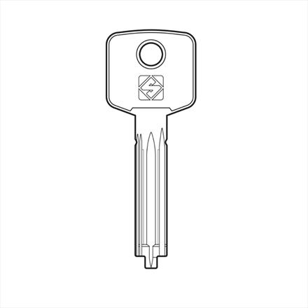 SILCA ULT1 Dimple Key Blank To Suit Brisant Ultion WXM Cylinders