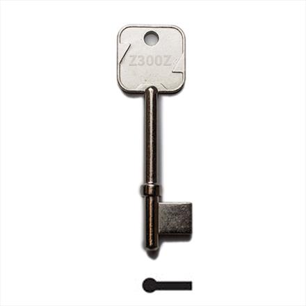 Genuine ZOO Mortice Key Blank For 3 Lever Horizontal And 2177/2277 Replacement Locks