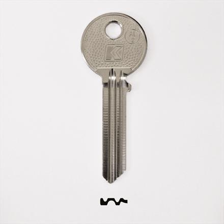 Keyprint AL2 (ASEC2) 6-Pin Key Blank for Asec