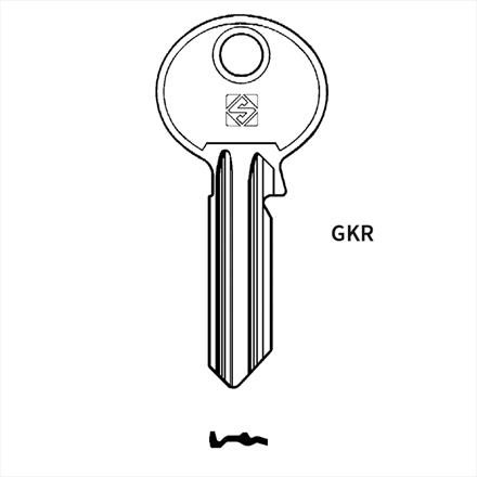Silca RU9R Cylinder Key Blank For Ruko
