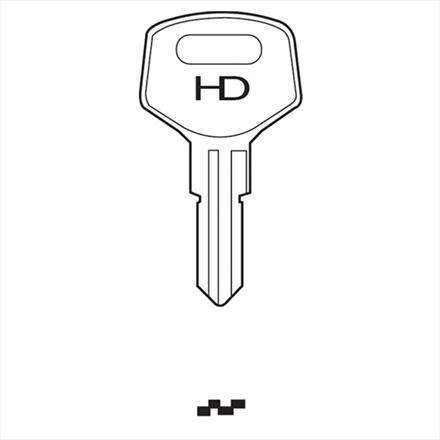 HLX1 Cylinder Key Blank For Helix