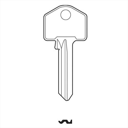 WMS7 Cylinder Key Blank For WMS