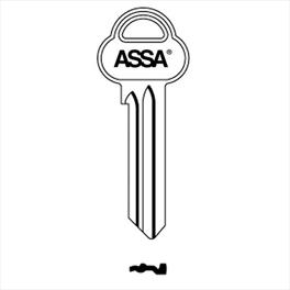 Genuine ASSA KD 7 Pin Cylinder Key Blank