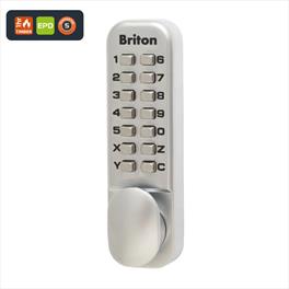 Briton Digital Code Lock With Holdback