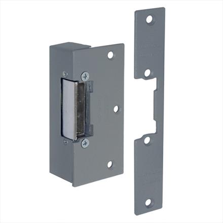 Fail Secure Electric Strike - 12v Ac/Dc - Flush & Surface Kit - Adjustable Jaw