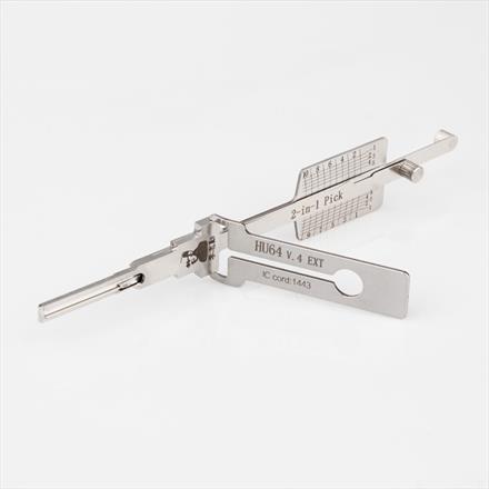 HU64 MERCEDES 8/9/10 Cut 2in1 Pick & Decoder - With Cutouts