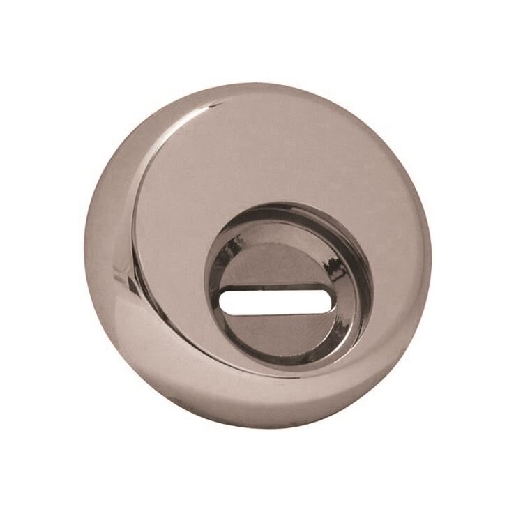 DISEC Easy Fit Euro Profile Round Guard Escutcheon - Brass