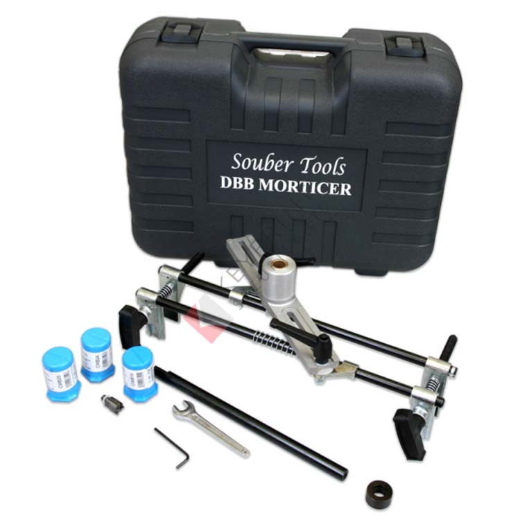 Souber Tools Morticer Offset Complete With 3 Carbide Wood Cutters